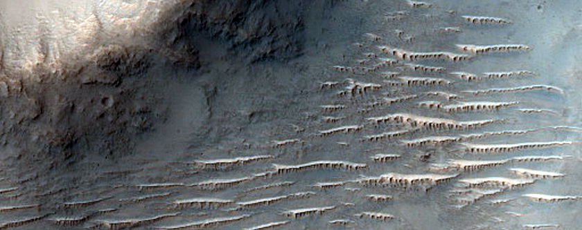 Channels in Tyrrhena Terra