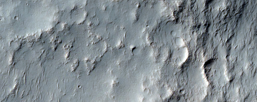 Terrain East of Magelhaens Crater