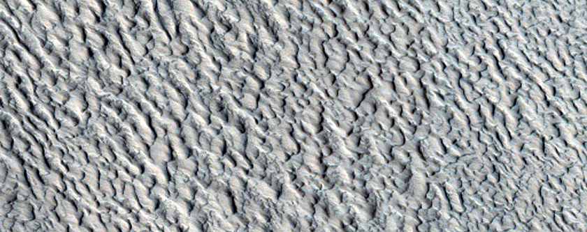 Smooth Regions in Phlegra Montes