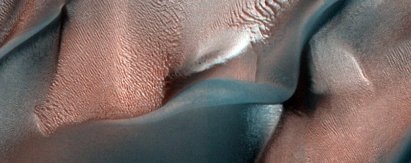 Hooke Crater Dunes Seasonal Frost Monitoring