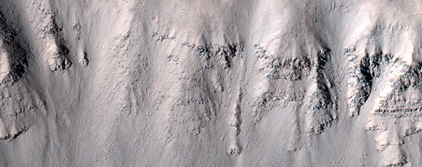 Outcrop and Steep Slope 