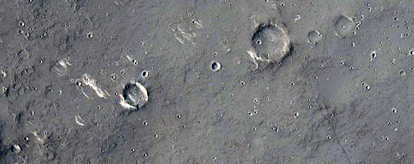 Terrain Southeast of Albor Tholus