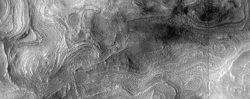 Honeycomb Terrain near Dao Vallis