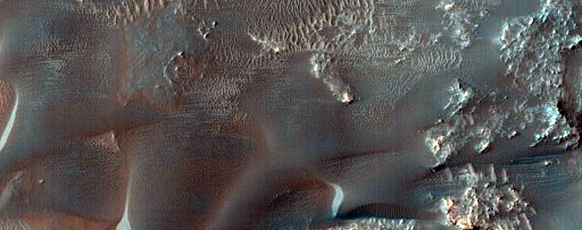 Dune Monitoring Northeast of Syrtis Major Planum