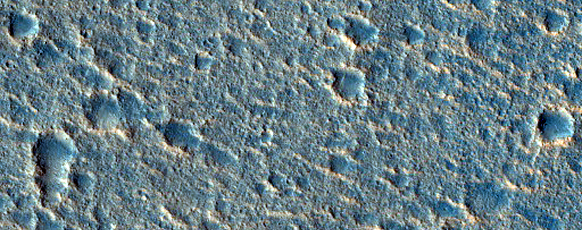 Terrain Sample near Kasei Valles