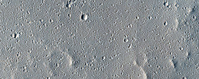 Candidate Recent Impact Site