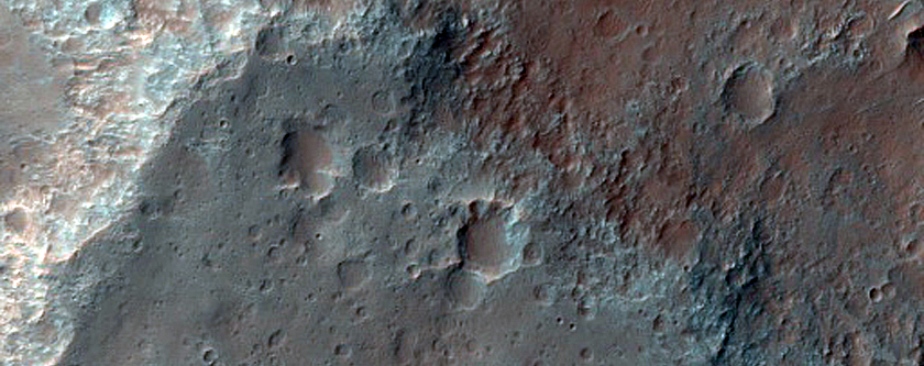 Valley Northeast of Hellas Planitia