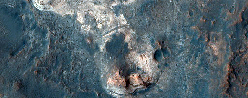 Potential Chloride-Rich Deposit near Mawrth Vallis
