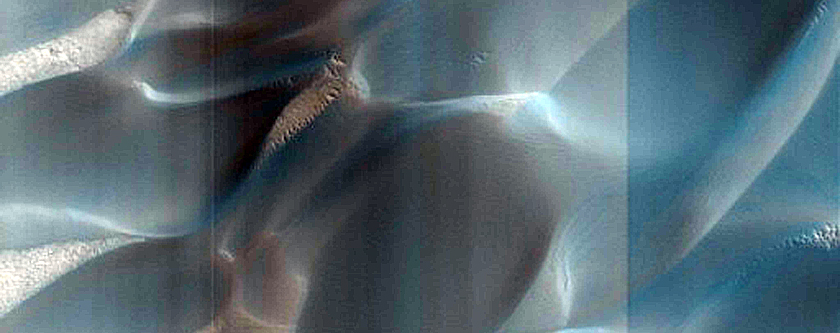 Linear Dunes North of Olympia Undae