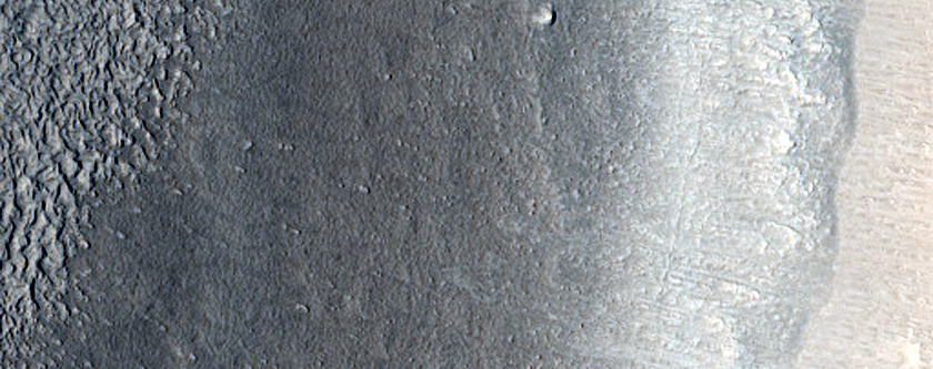 Terrain North of Ismenius Cavus