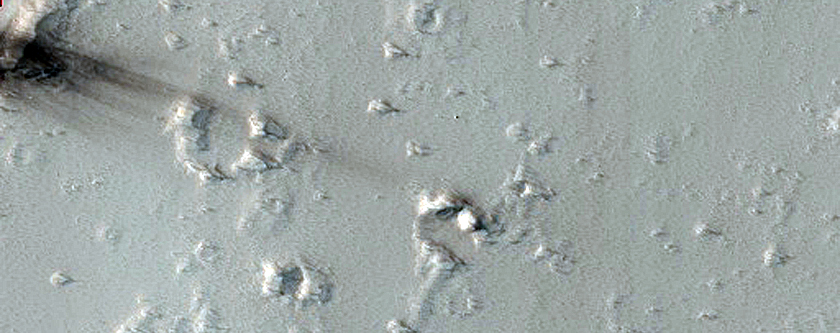 Candidate Recent Impact Site