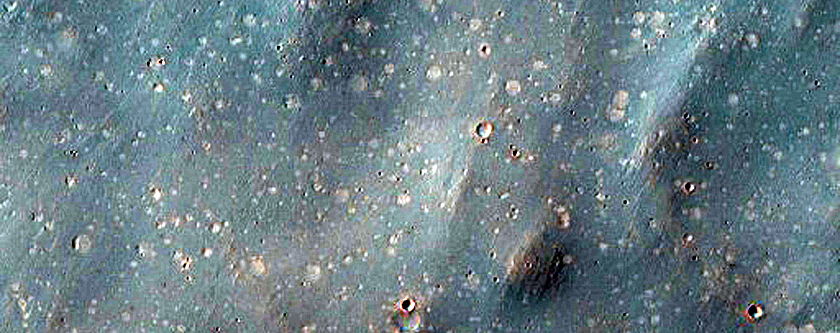 Diverse Minerals on Crater Floor Southeast of Herschel Crater