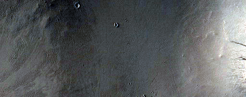 Candidate Recent Impact Site