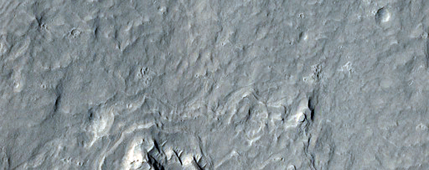 Layers East of Wien Crater