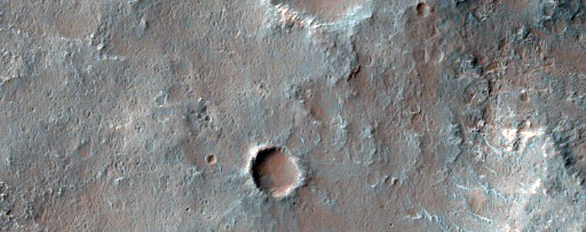 Channel Network in Tyrrhena Terra