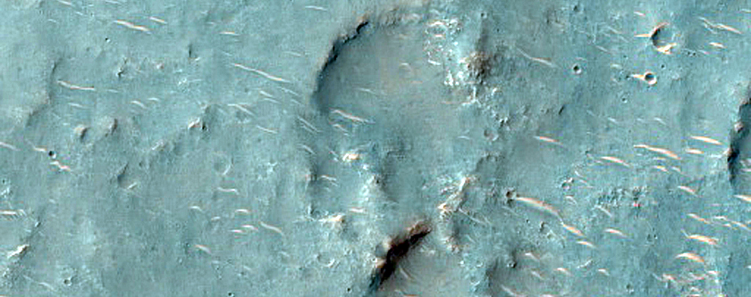 Possible Pyroxene-Rich Materials on Margaritifer Terra Plains