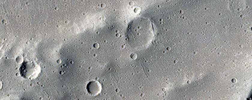 Lava Falls in Kasei Valles