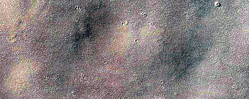 Terrain North of Memnonia Fossae