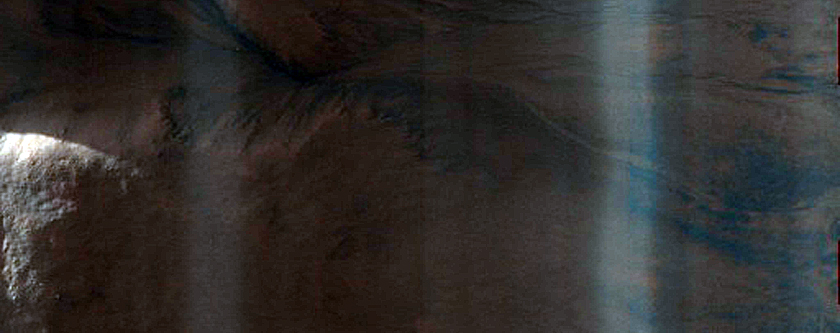 Gully Monitoring in Pursat Crater