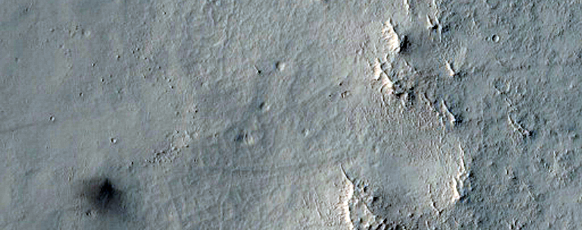 Candidate Recent Impact Site