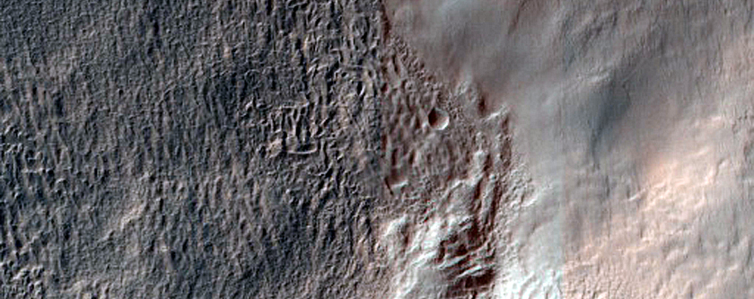 Central Structure of Impact Crater