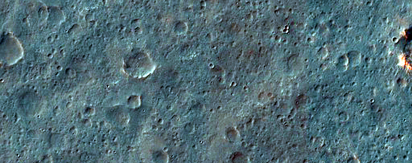 Contacts between Terrains at Lassell Crater Southern Rim