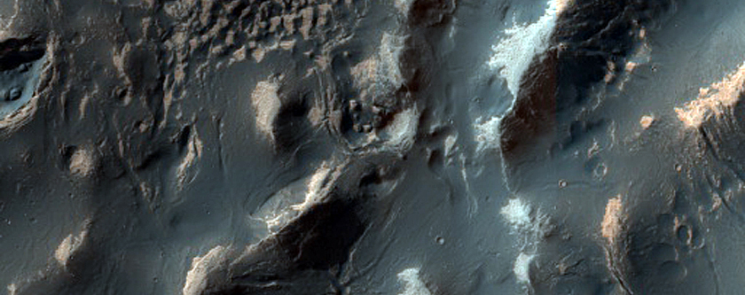 Monitoring Terrain in Coracis Fossae