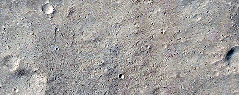 Very Recent Small Impact Crater