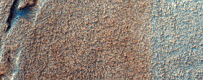 Complex Banded Flow Terrain on Floor of Hellas Planitia