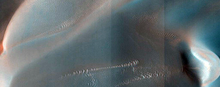 Dune Monitoring in Moreux Crater