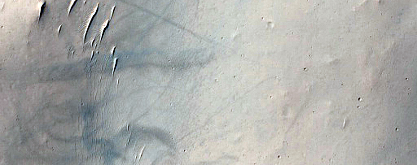 Floor of Denning Crater