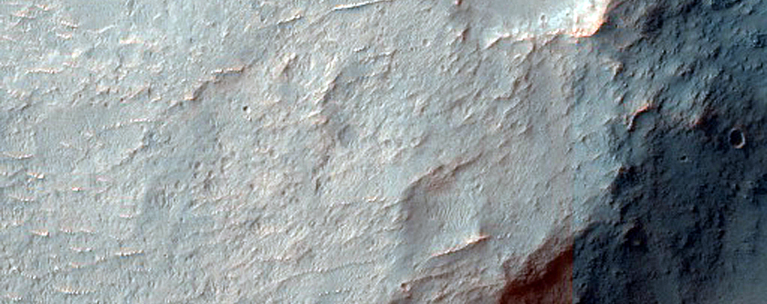Channel Branch in Samara Valles