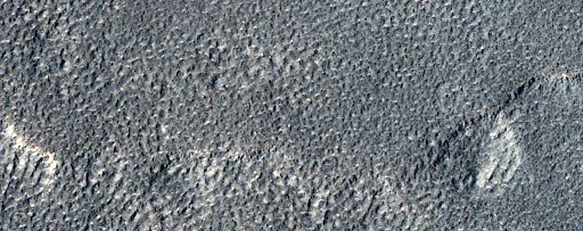 Debris Apron in Phlegra Montes