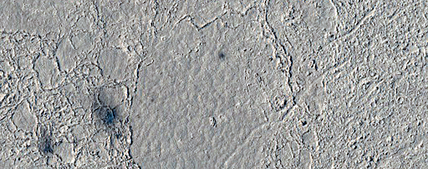 Candidate Recent Impact Site