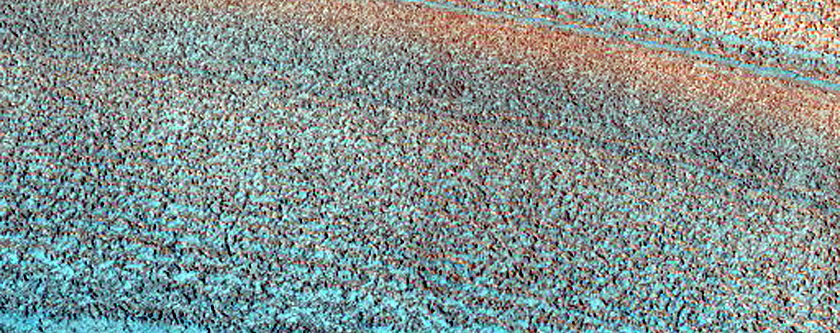 Exposure of North Polar Layered Deposits