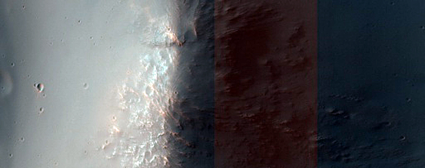 Hillslope Morphologies in Roddy Crater