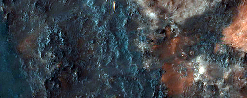 Northeast Syrtis Major Planum Ancient Terrain Exposing Diverse Lithologies