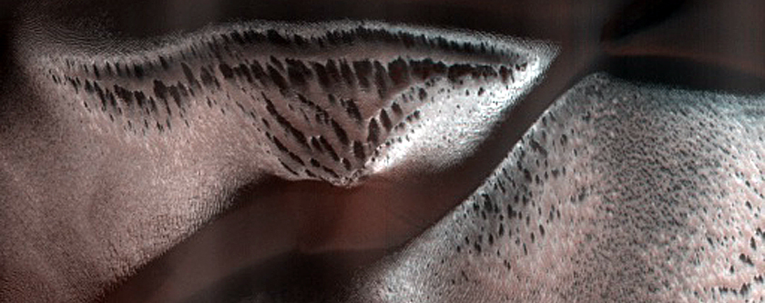 Monitoring Seasonal Frost on Linear Gullies