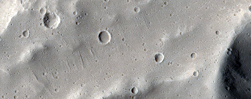 Lava Falls in Kasei Valles