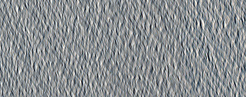 Terrain Northeast of Nicholson Crater