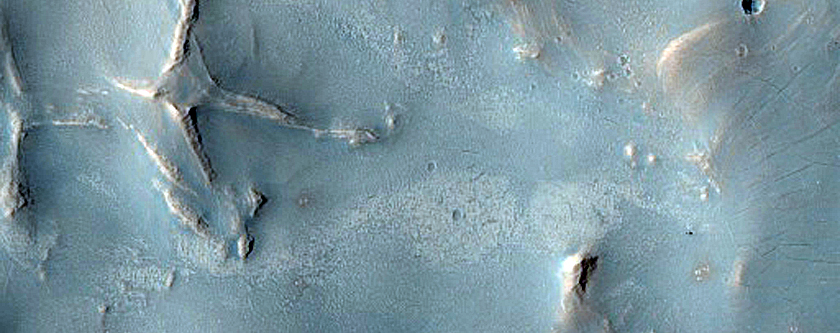 Antoniadi Crater Fluvial Features