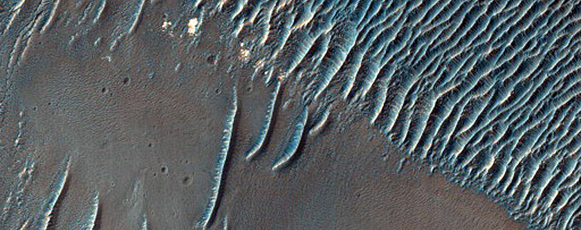 Hematite in West Candor Chasma
