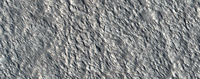 Terrain Sample in Tempe Terra