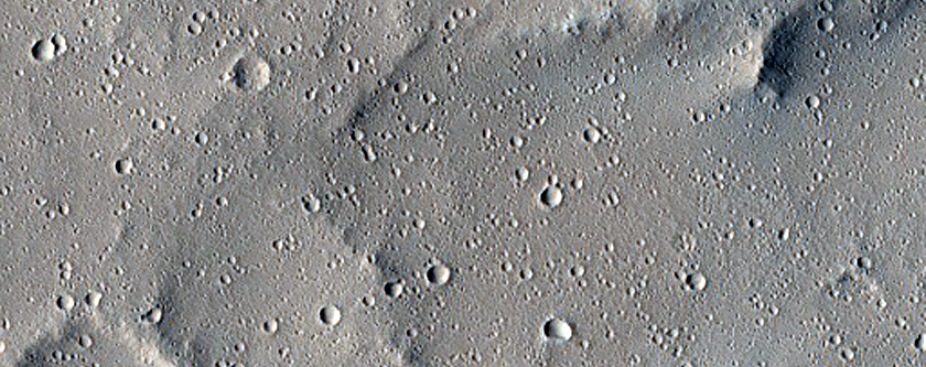 Candidate Recent Impact Site