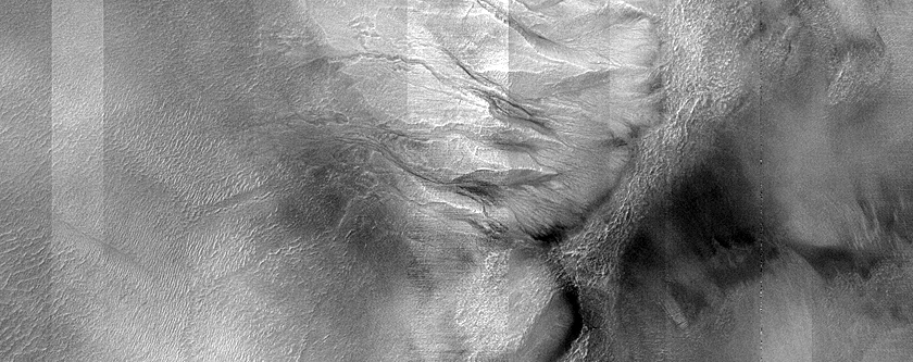 Monitor Slopes in Hellas Planitia