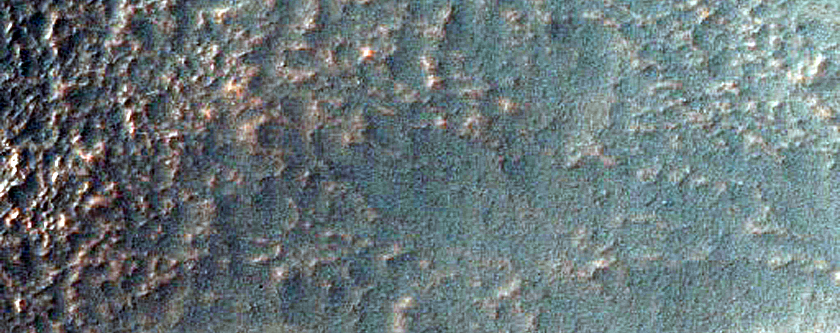 Basin near Hellas Planitia