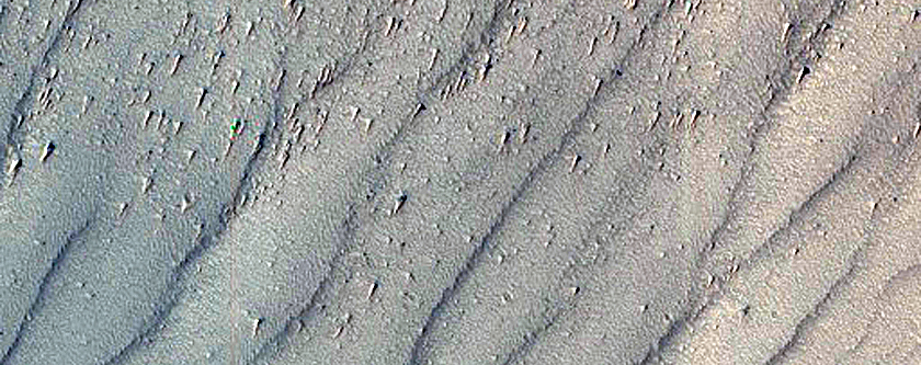 Terrain Sample in Noctis Labyrinthus