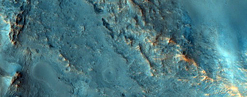 Terrain Sample in Syrtis Major Region