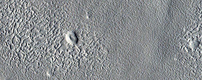 Knobs in Arcadia Planitia