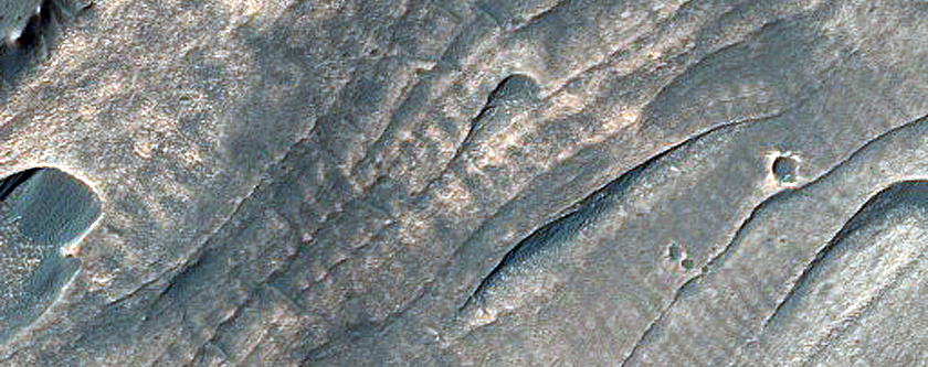 Monitor Slopes in Melas Chasma